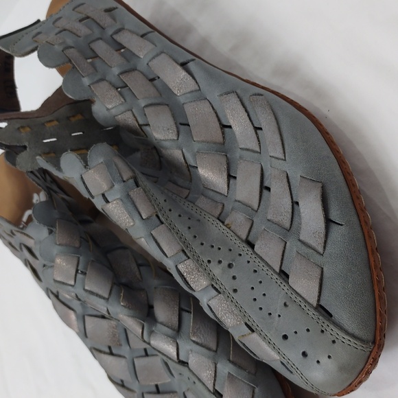 Reiker Women's Sina 78 Antistress Slingback Sandals EU 41 US 10-10.5 Blue/ Grey - Picture 16 of 16